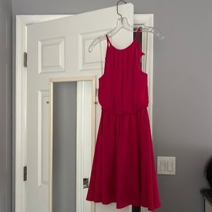 Hot Pink small lush dress never been worn without tags